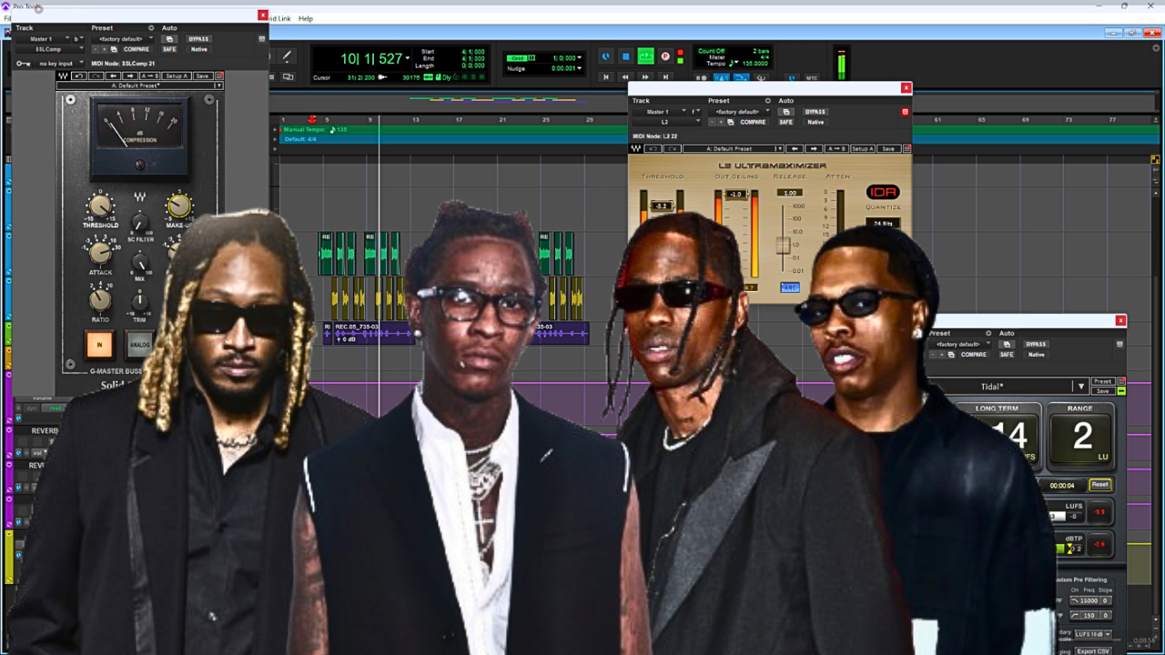 Old Atlanta Pro Tools Intro Template (Waves Plugins)