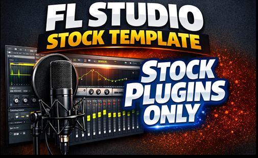 Fl Studio 25 Recording Template + Preset Files Stock Plugins