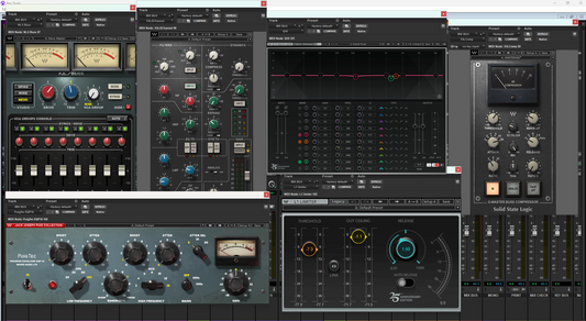 Pro Tools Console‑Style Mixing Template — Streamlined, Professional Workflow.