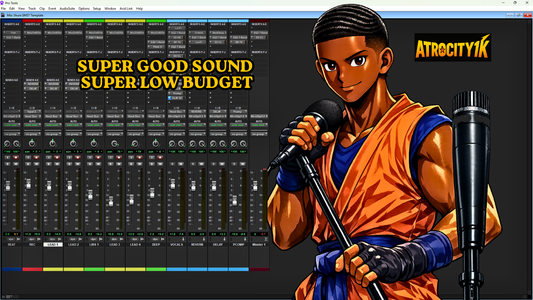 Shure SM57 Pro Tools Intro Template (Stock Plugins)